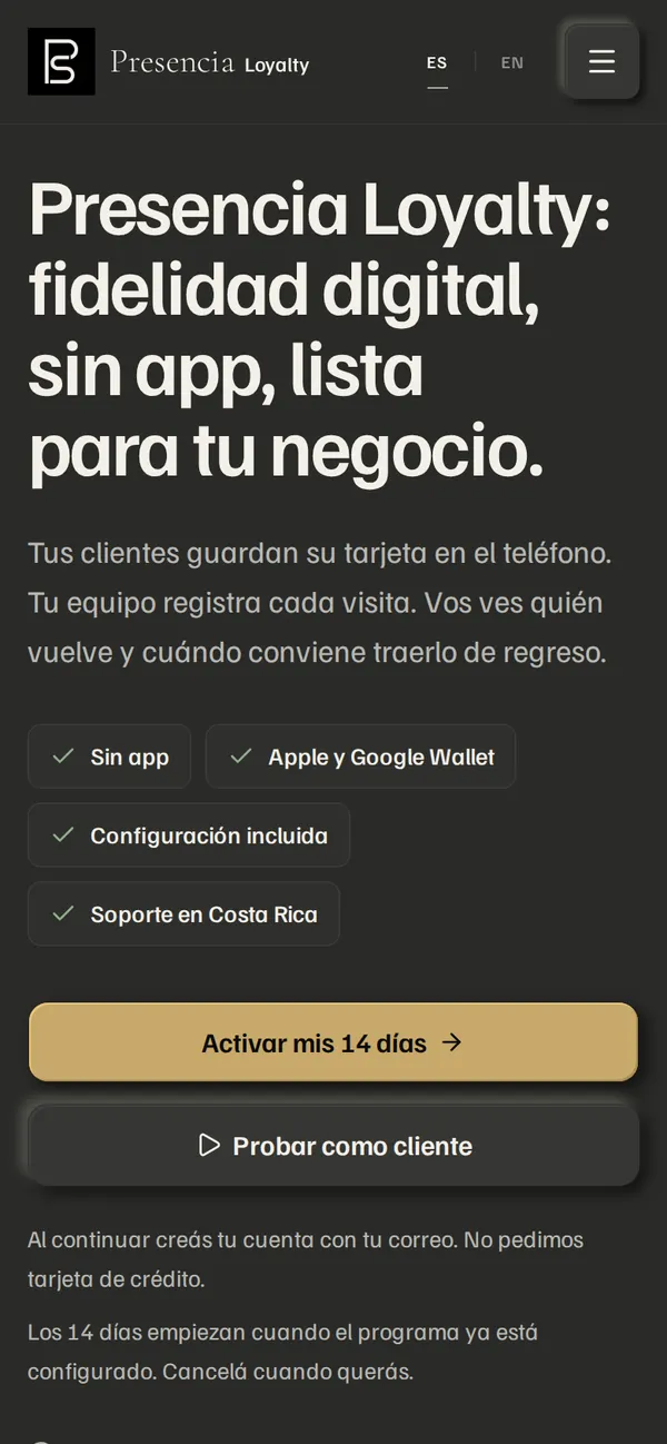 Presencia Studio: Presencia Loyalty
