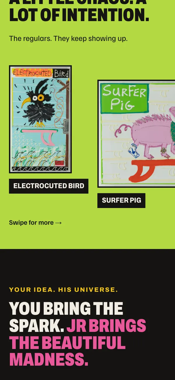 JR Rodríguez: The work